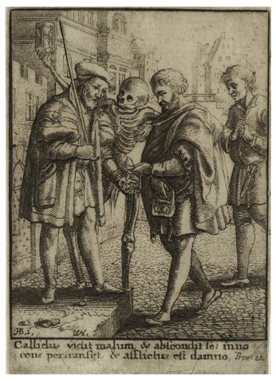 提唱者状態2 作： Wenceslaus Hollar