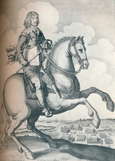 アルジャーノンパーシー、ノーサンバーランド10代伯爵、1640年 作： Wenceslaus Hollar