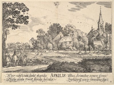 1628年4月29日。 作： Wenceslaus Hollar