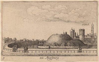 アウクスブルク 作： Wenceslaus Hollar