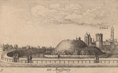アウグスブルク、1635年 作： Wenceslaus Hollar