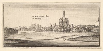 アウグスブルク、1665年。 作： Wenceslaus Hollar