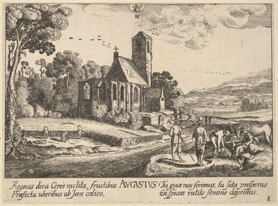 1628年8月29日。 作： Wenceslaus Hollar