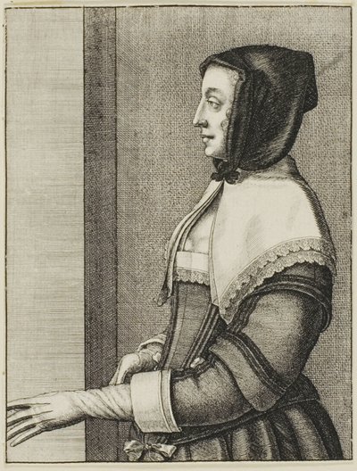 秋 作： Wenceslaus Hollar