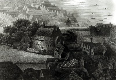 ベアガーデン、1647 作： Wenceslaus Hollar