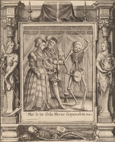 ブライダル・ペア、1651年 作： Wenceslaus Hollar