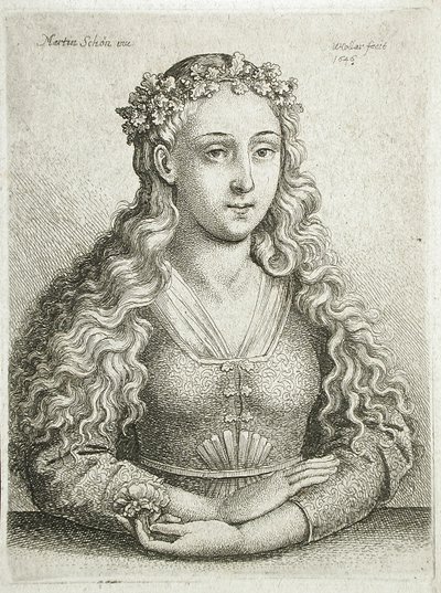 女性の胸像 作： ヴァーツラフ・ホラー