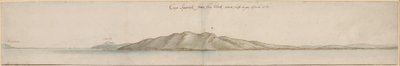 西から見たスパーテル岬 作： Wenceslaus Hollar