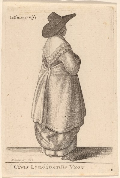 シチズン オブ ロンドン Vxor 作： Wenceslaus Hollar