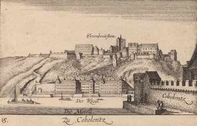 Coblentz, 1635年。 作： Wenceslaus Hollar