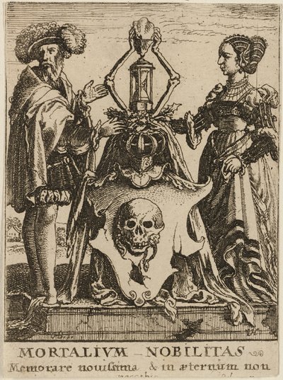 死の紋章 作： Wenceslaus Hollar