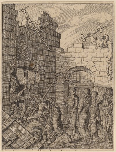 地獄への降下 作： Wenceslaus Hollar