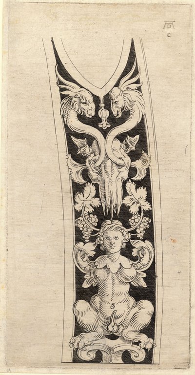 アルブレヒト・デューラーの絵による鞘のデザイン 作： Wenceslaus Hollar