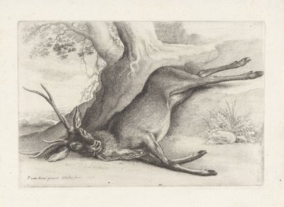 鹿を撃つ 狩猟と猟犬とゲーム（連載タイトル） 作： Wenceslaus Hollar
