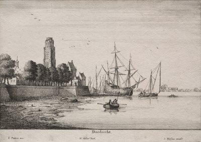 ドルドレヒト 作： Wenceslaus Hollar