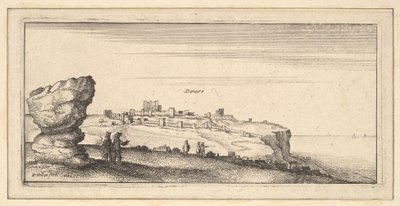 Douer Dover、1642年。 作： Wenceslaus Hollar