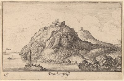ドラッヘンフェルス 作： Wenceslaus Hollar