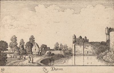 デュレン、1635年。 作： Wenceslaus Hollar