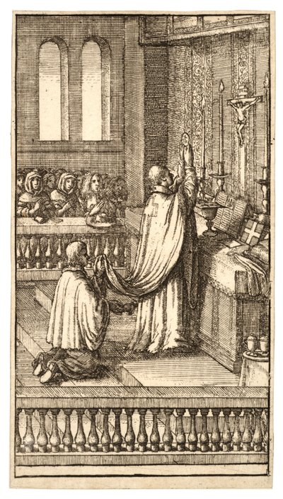 ホストの昇格 作： Wenceslaus Hollar