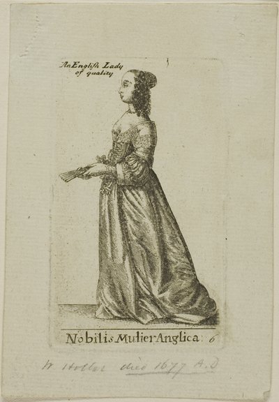 英国貴族 作： Wenceslaus Hollar