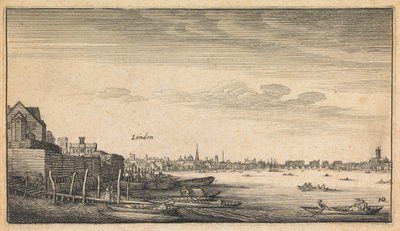 英語のビュー: ロンドン 作： Wenceslaus Hollar