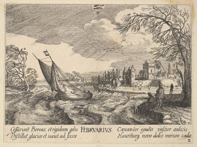 1628年2月29日。 作： Wenceslaus Hollar