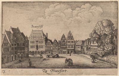 フランクフォート 作： Wenceslaus Hollar
