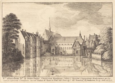 グレーネンダール修道院 作： Wenceslaus Hollar