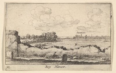 ハーナウ、1635年。 作： Wenceslaus Hollar