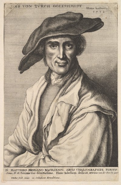 ハンスフォンズルヒゴルツミット、1647年。 作： Wenceslaus Hollar