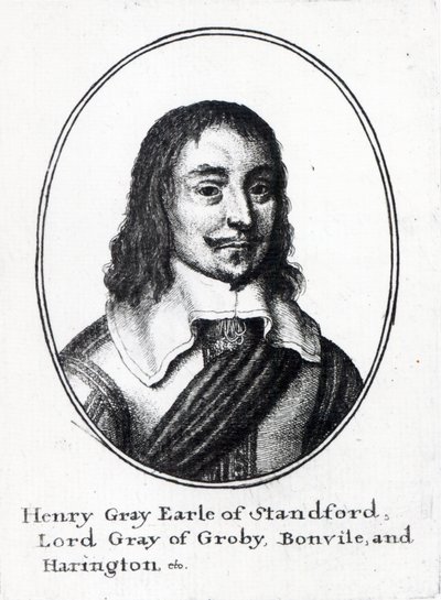 ヘンリー・グレイ、初代アール・スタンフォード 作： Wenceslaus Hollar