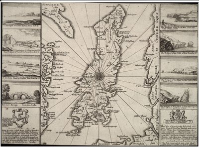 マン島 作： Wenceslaus Hollar
