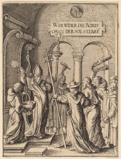 カヤファの前のイエス 作： Wenceslaus Hollar