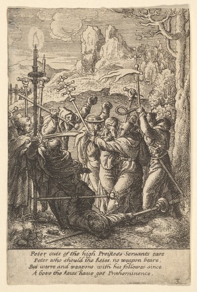 イエスは1625年から77年までとられました。 作： Wenceslaus Hollar