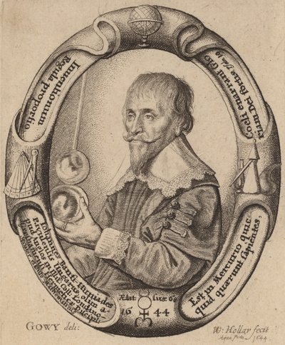 ヨハン・バンフィ・フニアデス。 作： Wenceslaus Hollar