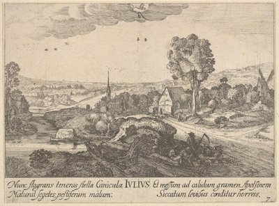 1628年7月29日。 作： Wenceslaus Hollar