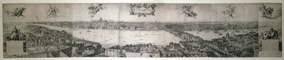 ロンドン、1647年（銅版） 作： Wenceslaus Hollar