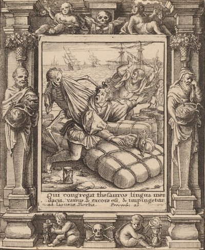 マーチャント、1651年 作： Wenceslaus Hollar