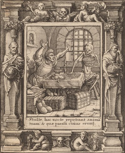 Miser、1651年。 作： Wenceslaus Hollar