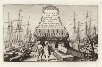 さまざまな形や形のボート 作： Wenceslaus Hollar