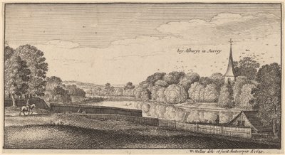 オルベリーの近く 作： Wenceslaus Hollar