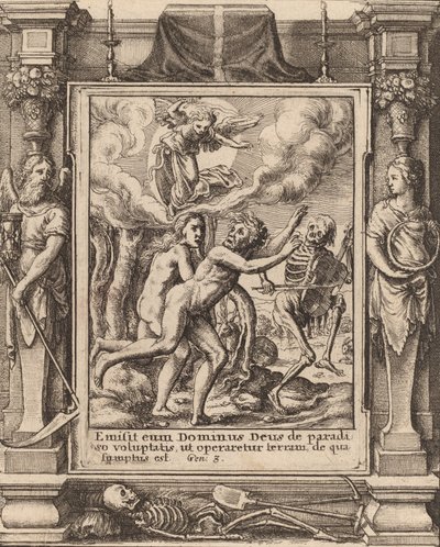 失楽園、1651年。 作： Wenceslaus Hollar