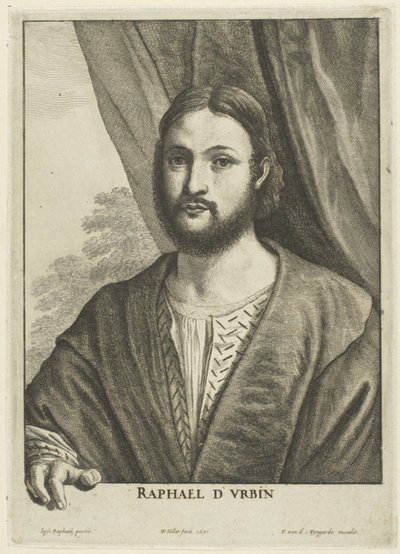 ラファエル 作： Wenceslaus Hollar