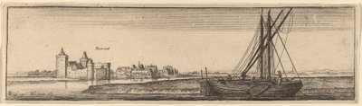 Roerort、c。 1632年。 作： Wenceslaus Hollar