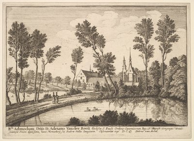 ローテンダール修道院、1648年。 作： Wenceslaus Hollar