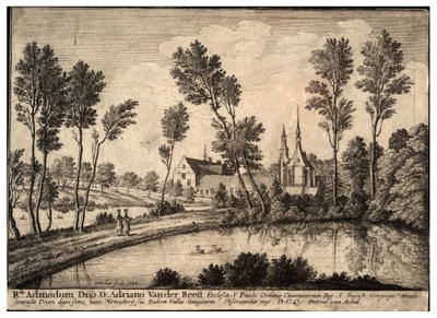 ローテンダール修道院状態1 作： Wenceslaus Hollar