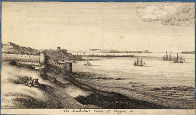 タンジールの南東の角。状態1 作： Wenceslaus Hollar