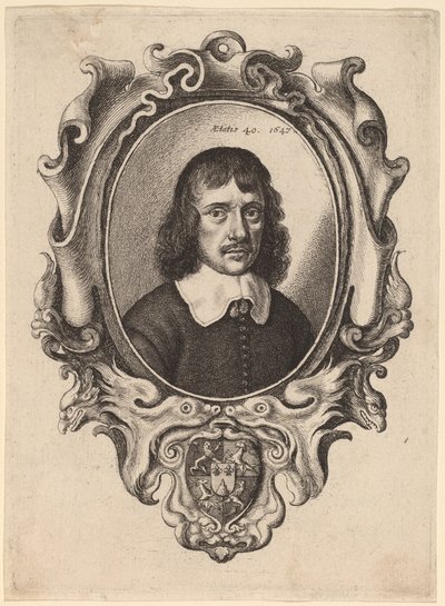 自画像 作： Wenceslaus Hollar