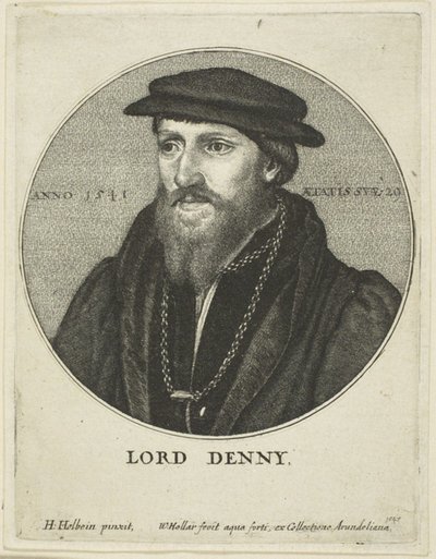 アンソニー・デニー卿 作： Wenceslaus Hollar