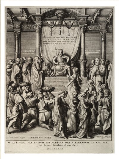 ソロモンとシバの女王状態3 作： Wenceslaus Hollar